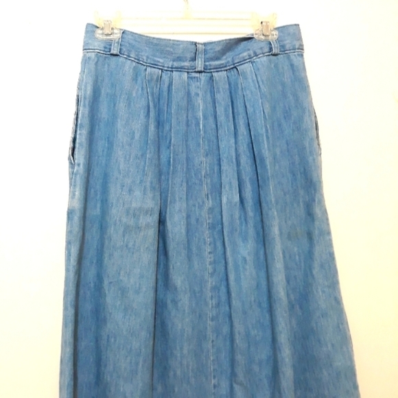 Ruff Hewn vintage pockets long jean Skirt  size Small - Picture 6 of 8
